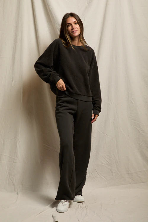 Perfect White Tee Marley Pant - Vintage Black