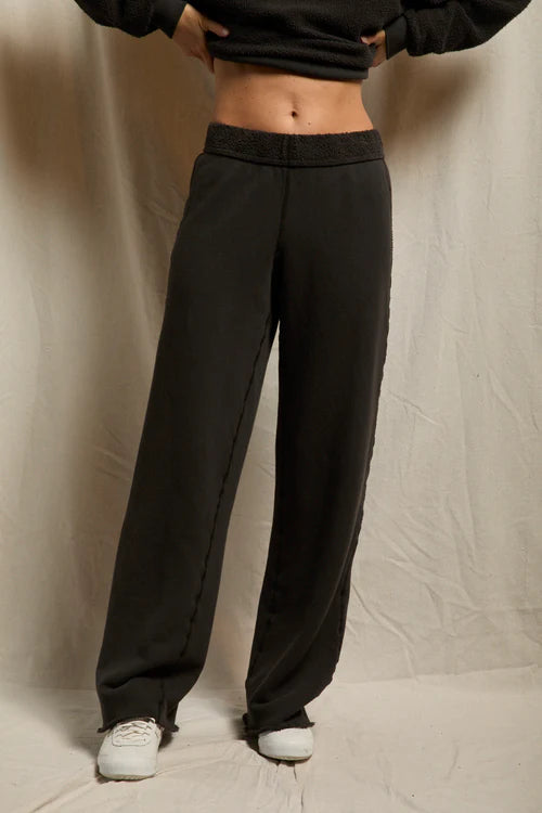 Perfect White Tee Marley Pant - Vintage Black
